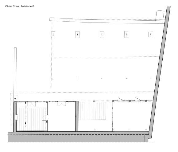 Plan du rez-de-chaussée - Etat des lieux